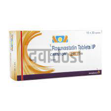 Crestor 10mg Tablet 30s