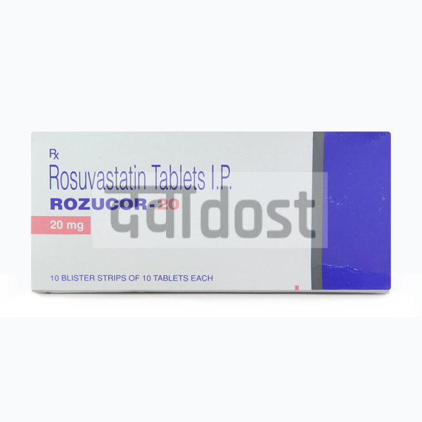 Rozucor 20mg Tablet 10s