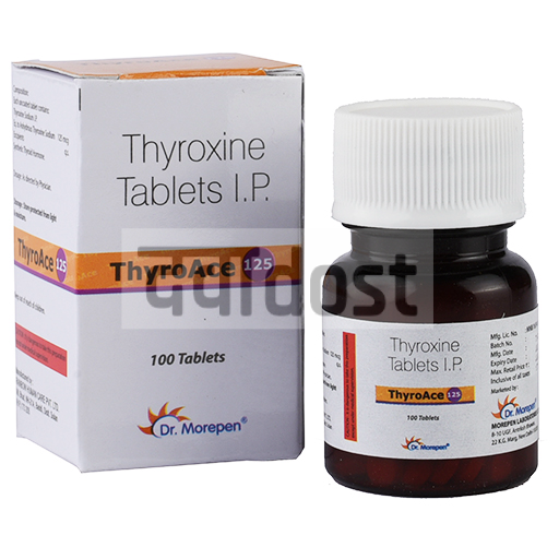 थायरोसा 125mcg टैबलेट