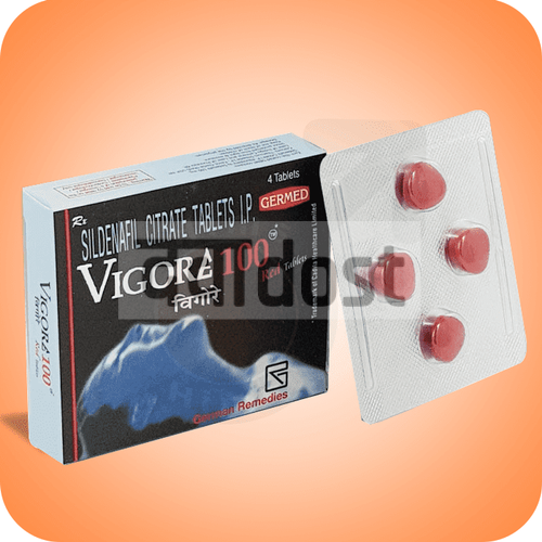 विगोरा 100mg टैबलेट 4s