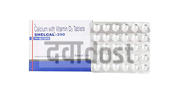 Shelcal 250 Tablet 30s