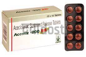 Buy Acemiz 200 Tablet SR at 61% savings