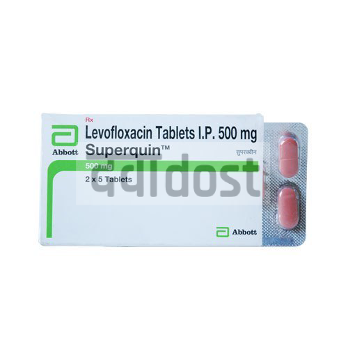 Superquin 500mg Tablet 5s