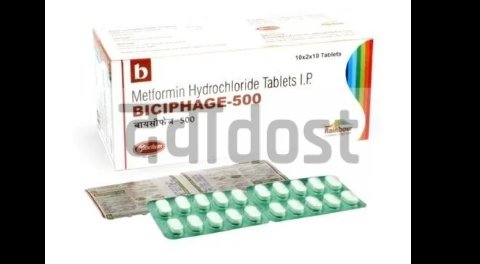 Biciphage 500mg Tablet 20s