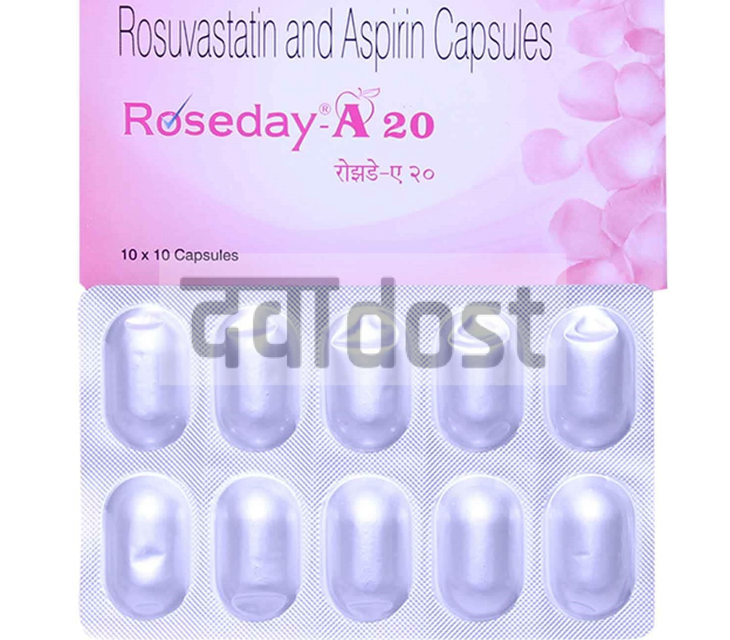 Roseday A 20mg75mg Capsule 10s