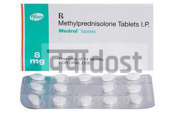 Medrol 8mg Tablet 14s