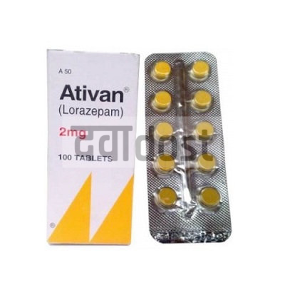 Ativan 2mg Tablet 30s