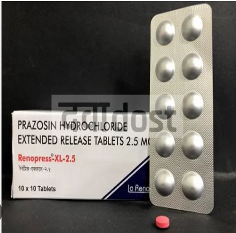 रेनोप्रेस एक्सएल 2.5mg टैबलेट