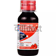 Crocin 120mg Strawberry Suspension 60ml