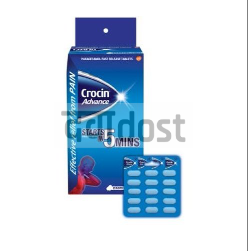 Crocin Advance 500mg Tablet 15s