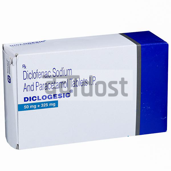 Diclogesic 50mg/325mg Tablet