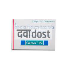 Gemer P 2mg/500mg/15mg Tablet ER 10s