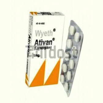 Ativan 1mg Tablet 30s - Pfizer Ltd | Buy generic medicines at best price  from medical and online stores in India - dawaadost.com