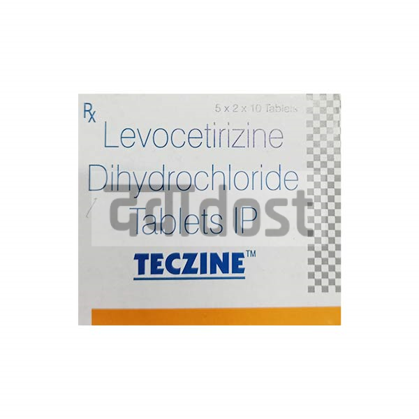 Teczine 5mg Tablet 10s