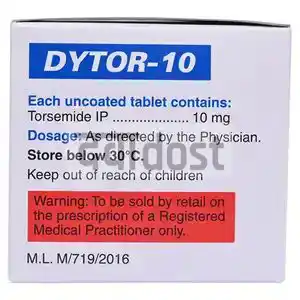 Dytor 10mg Tablet 15s
