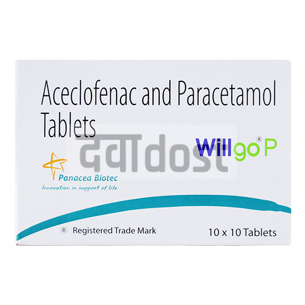 Willgo P 100mg/325mg Tablet 10s