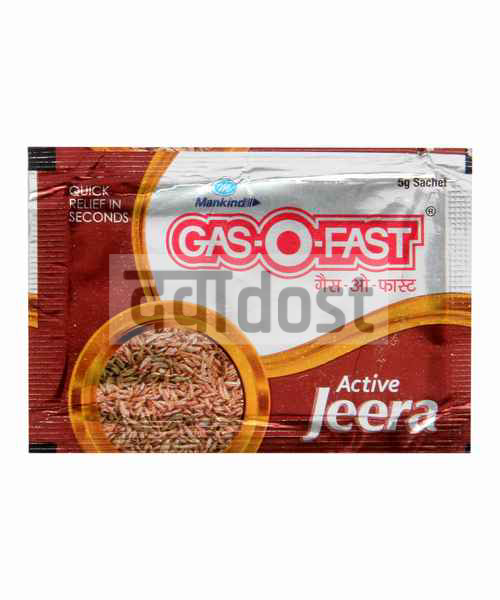 Gas O Fast Sachet Active Jeera 5gm