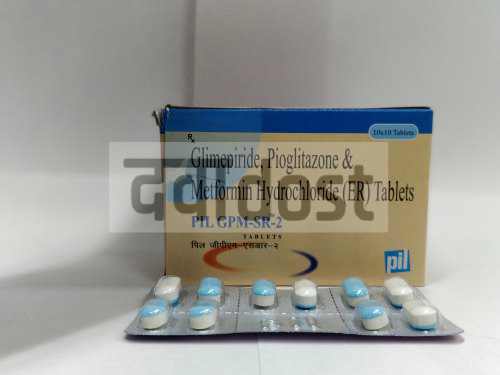 PIL GPM 2MG/500MG/15MG TABLET SR