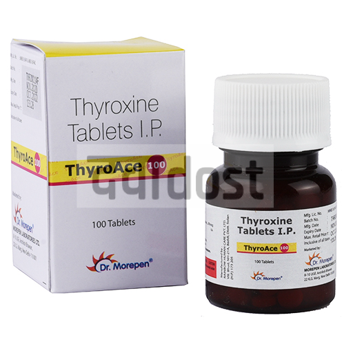 Thyroace 100mcg Tablet 100s