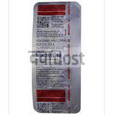 Wikoryl 2mg/500mg/10mg Tablet 10S