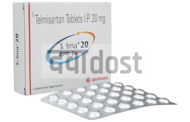 Telma 20mg Tablet 30s