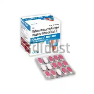 Okamet GM 1mg/500mg Tablet 15s