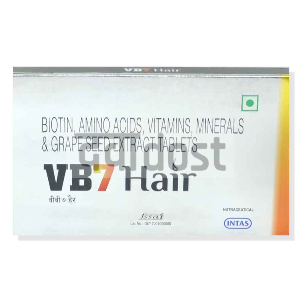 Vb7 Hair Tablet Packaging Size 110 Tab
