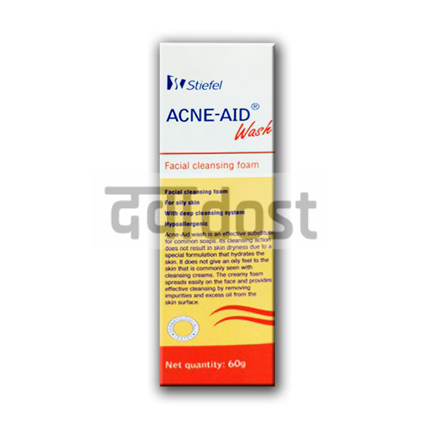 Acne Aid Cleansing Face Wash 60gm