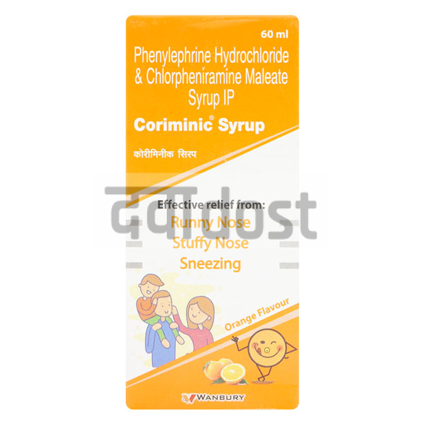 Coriminic Syrup Orange 60ml