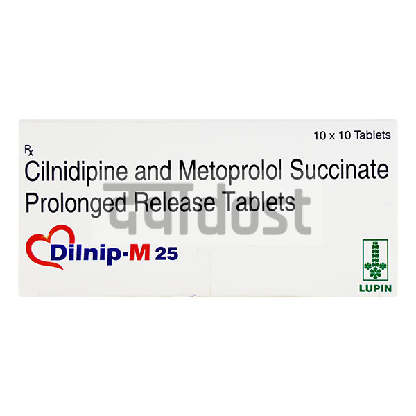Dilnip M 10mg/25mg Tablet 10s