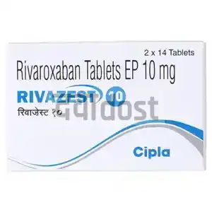 Rivazest 10mg Tablet 14s