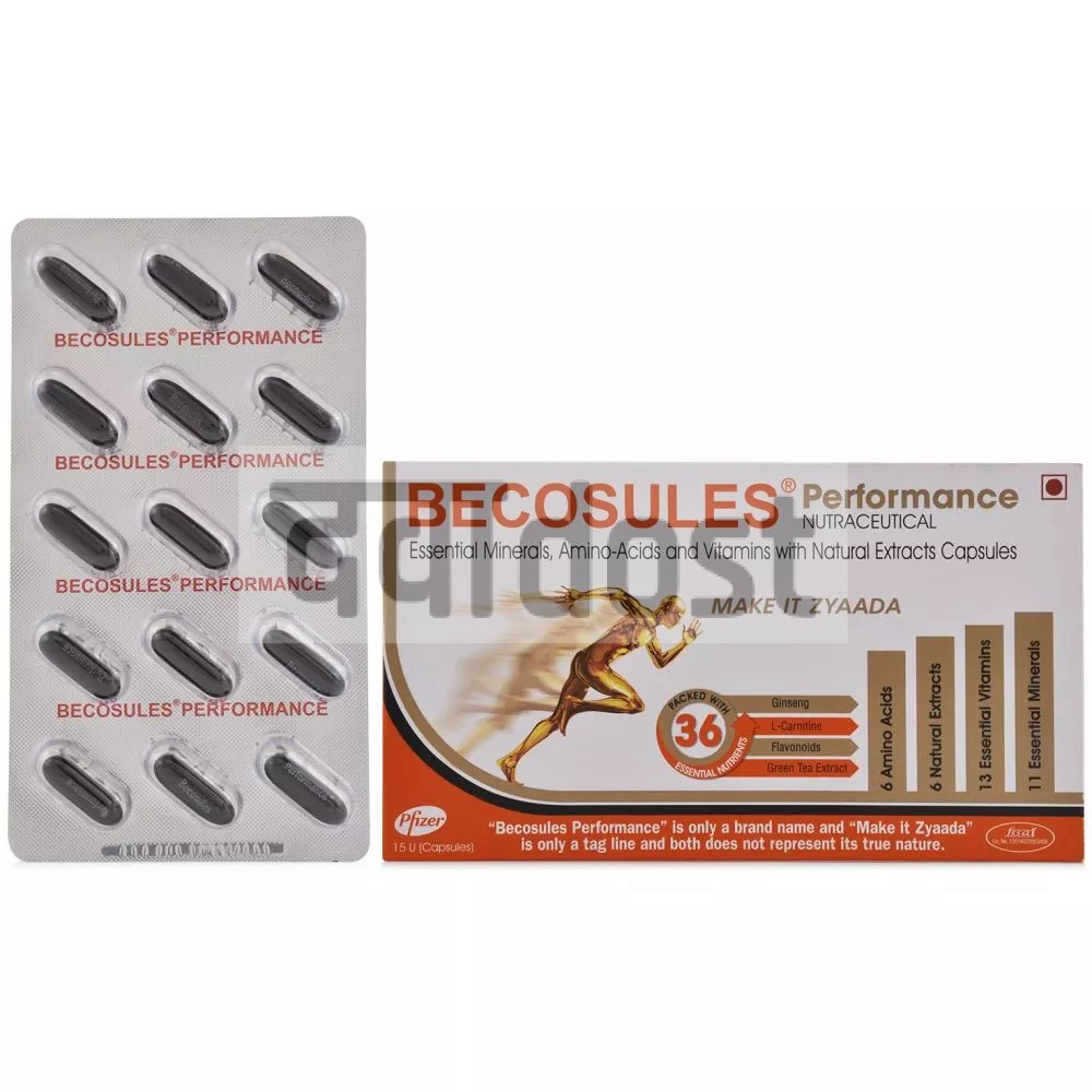 Becosules Performance Capsule  15s