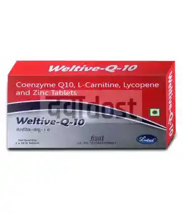coenzyme q10 l carnitine lycopene and zinc tablets Dawaa Dost