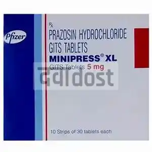 Minipress XL 5mg Tablet 30s