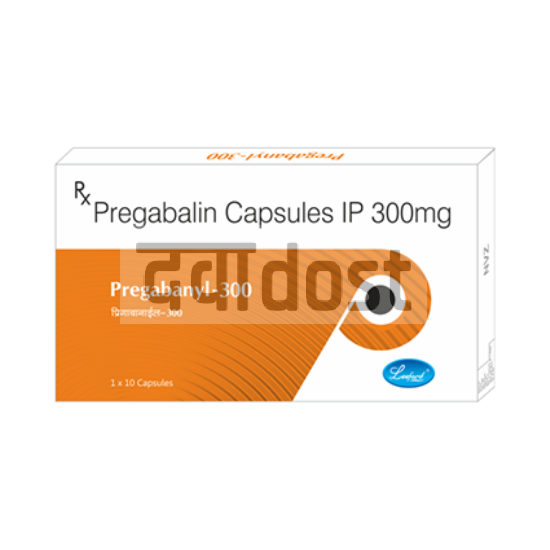 Pregabanyl 300mg Capsule 10s