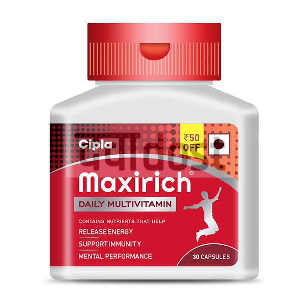 Maxirich Soft Gelatin Capsule 30s