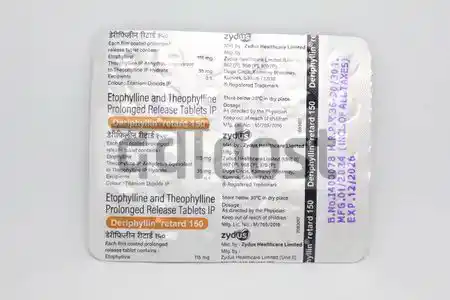 Deriphyllin Retard 150mg Tablet 30s