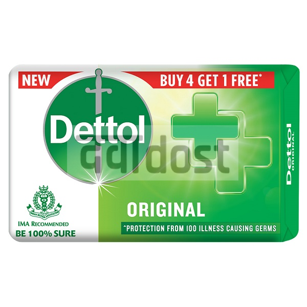 Dettol Original Soap 75 gm 4+1Pack