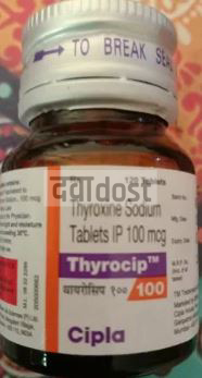 Thyrocip 100mcg Tablets 120s