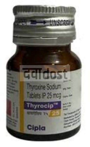 Thyrocip 25mcg Tablets 120s