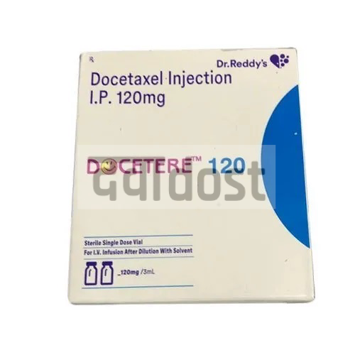 डोसेटेयर 120 एमजी इन्जेक्शन 3ml