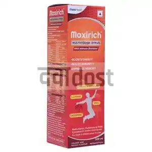 Maxirich Multivitamin Syrup Orange and Mango 200ml