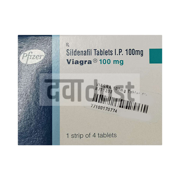 Viagra 100mg Tablet 4s