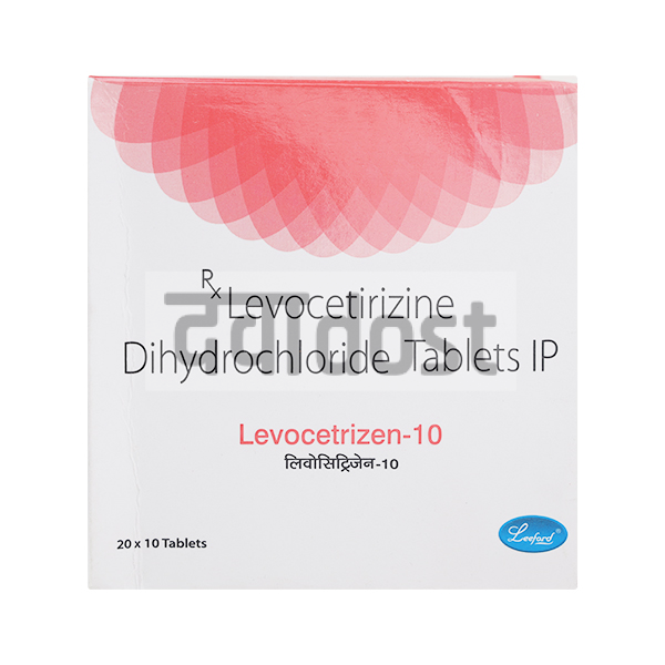 Levocetrizen 10mg Tablet 10s