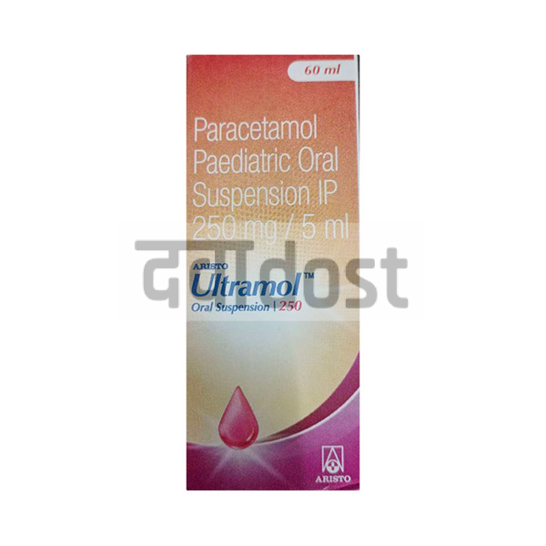 Ultramol 250mg Paediatric Oral Suspension 60ml