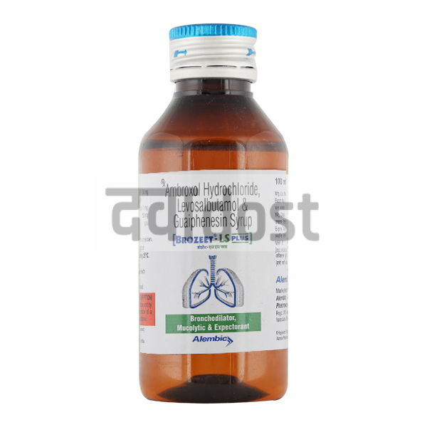 BROZEET LS PLUS EXPECTORANT 100 ML