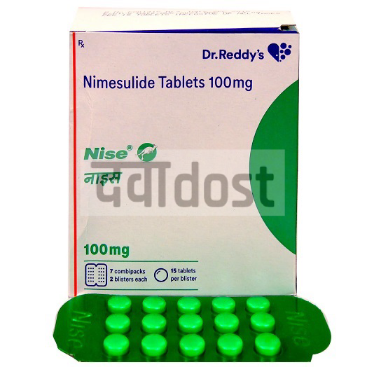 Nise 100mg Tablet 15s