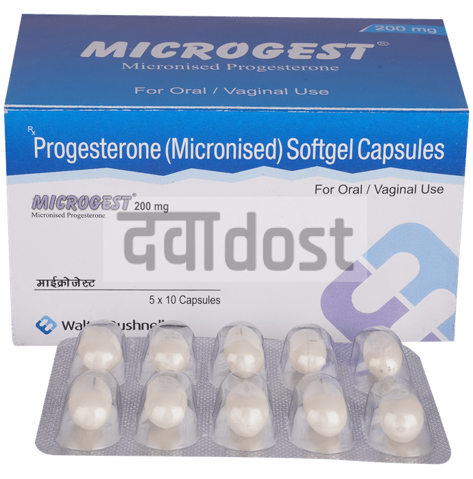 Microgest 200mg Softgel Capsule