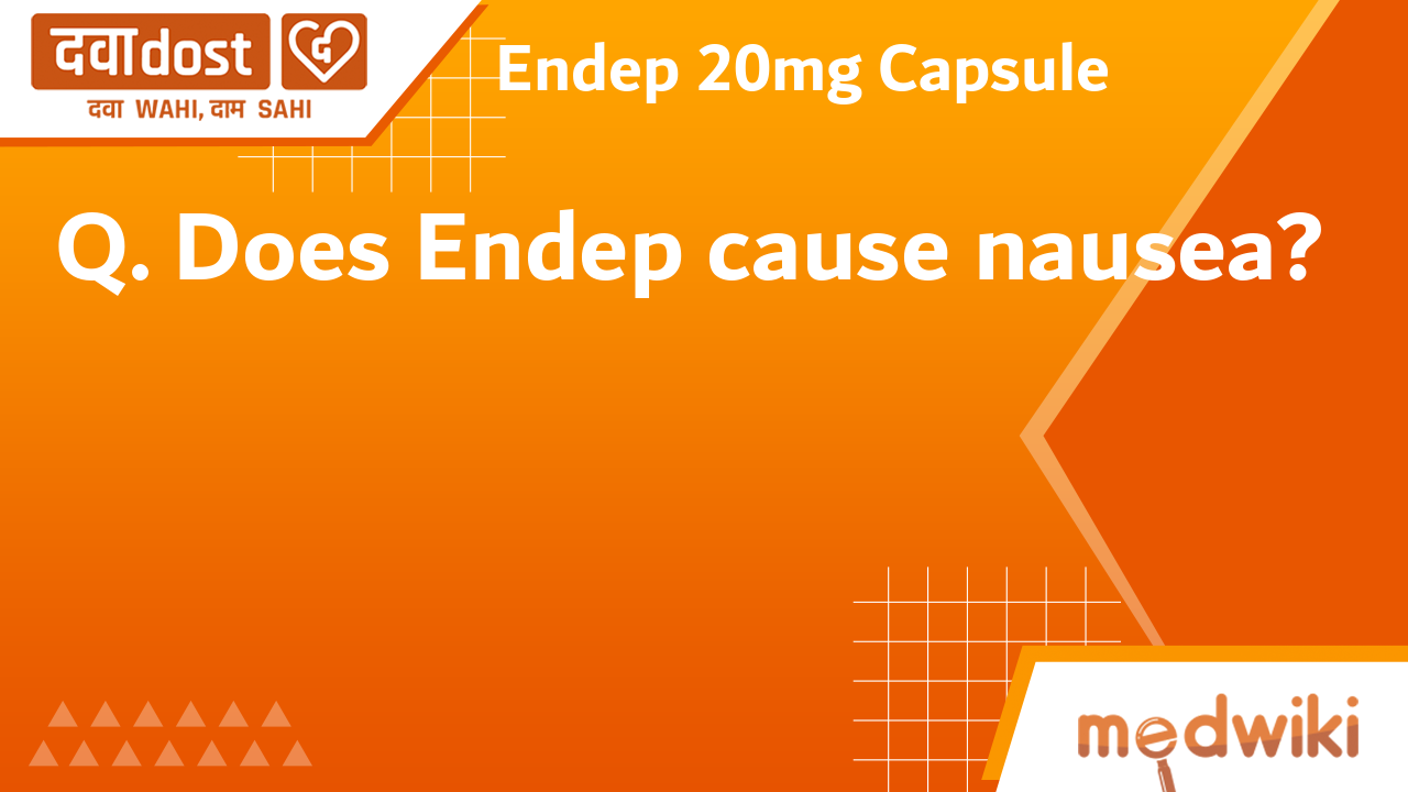 Endep 20mg Capsule - Numark Ltd | Buy generic medicines at best price ...