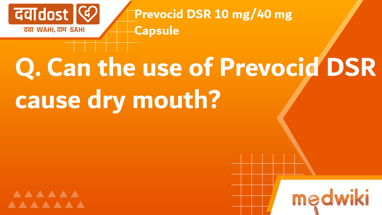 Prevocid DSR 10 mg/40 mg Capsule Curagen Biological Pharmaceuticals